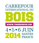 Logo Carrefour du Bois avec dates petit